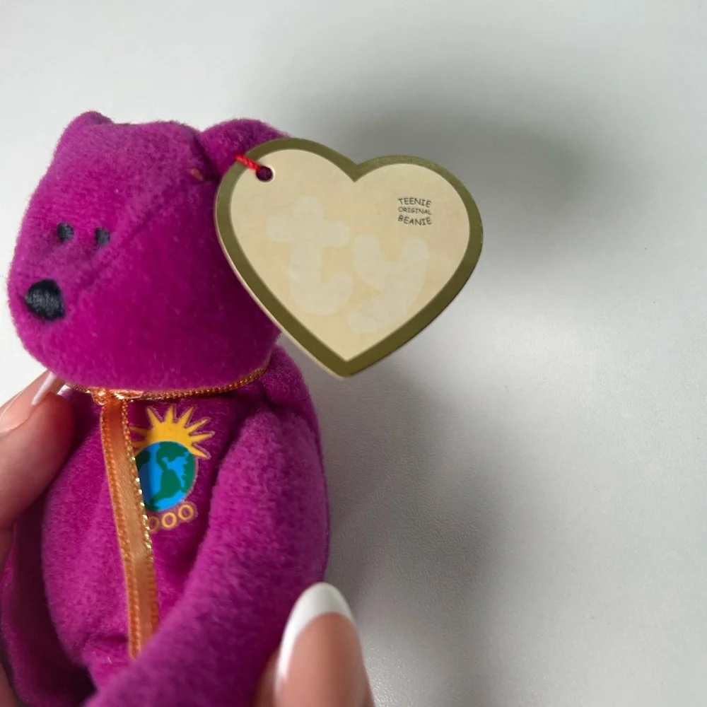 TY Beanie Baby Millennium Bear & TY Teenie Baby Millennium - Picture 7 of 10